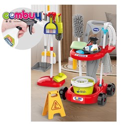 KB038169 KB038170 - Little helper toy pretend play game cart kids toy cleaning car